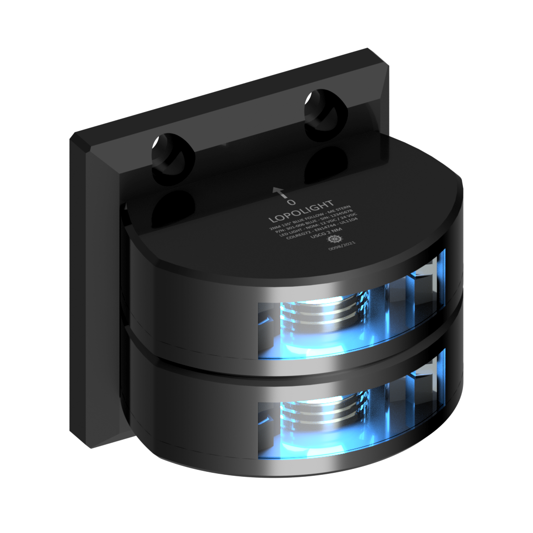 Stern 135° Blue + 135° IR (940nm), vert mnt, blk Stern 135° Blue + 135° IR (940nm), vert mnt, blk